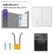 10. QOLTEC LIGHT ON/OFF SWITCH | 2-CHANNEL | WI-FI | TIMER | TUYA | WHITE
