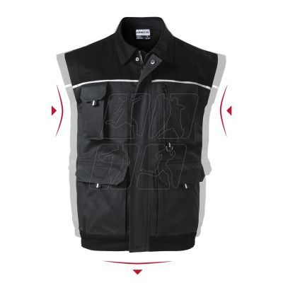 4. Rimeck Woody M MLI-W5294 ebony gray vest