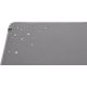 3. HP 200 Sanitizable Desk Mat Disinfectable Mouse Pad Gray 8X596AA