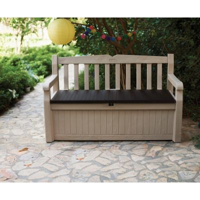 2. Keter Eden Garden Bench Solid Wood