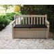 2. Keter Eden Garden Bench Solid Wood