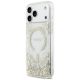 2. Guess Resin Bottom Glitter MagSafe Case for iPhone 18 Pro Max / 17 Pro Max - Gold