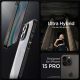 Spigen Crystal Hybrid iPhone 15 Pro Case - Black