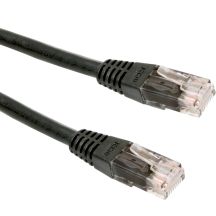 GEMBIRD PP12-3M/BK UTP cable (3m; UTP; black)