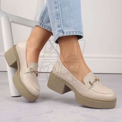 3. McKeylor W JAN291 beige high-heeled shoes