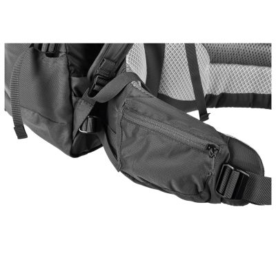 10. Deuter Futura Air Trek 60 + 10 black-graphite hiking backpack
