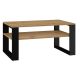 Coffee table MODERN 1P 90x58xH50 artisan/black