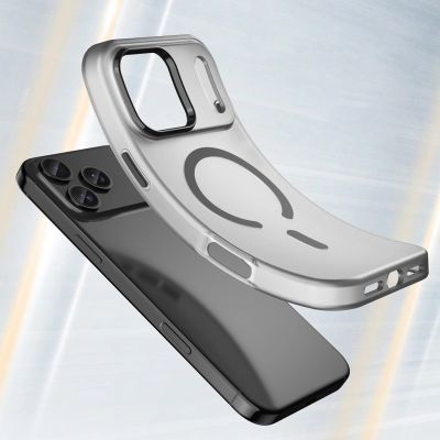 4. Magnetic Abrasive iPhone 17 Pro Case Compatible with MagSafe - Matte Black