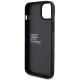 7. BMW Leather Carbon case for iPhone 15 Plus - black