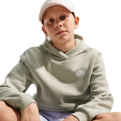 5. Nike Sportswear Club Fleece Kids' Sweatshirt Light Green FD3000 304