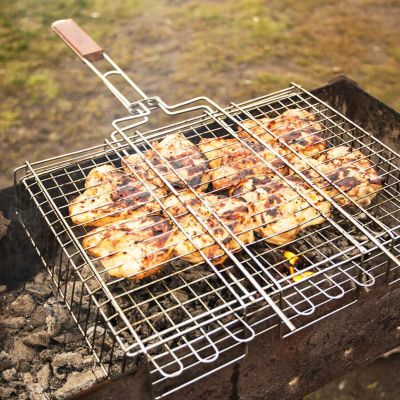 3. Triple Grill Basket 24 x 30 cm MAESTRO