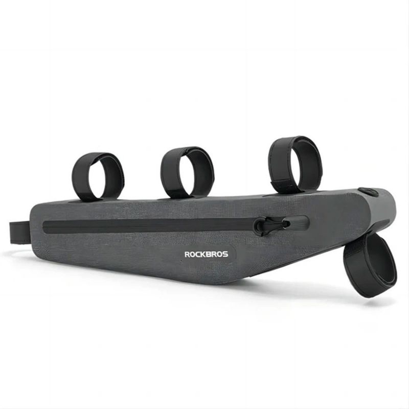 Rockbros AS-052 Waterproof Bike Frame Bag - Gray