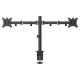 2. SAVIO DOUBLE DESK MOUNT FOR MONITORS 17" - 32" 2X 2 - 9 KG UM-03