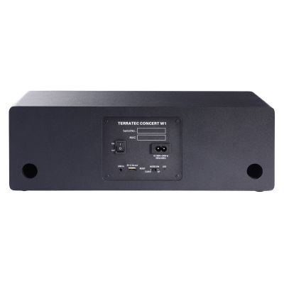 3. Terratec Concert W1 Portable Stereo Speaker Black 20W