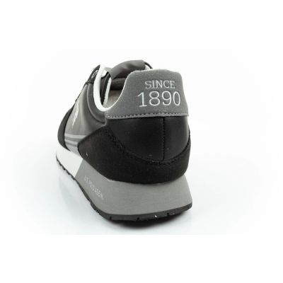 5. US Polo Assn sports shoes sneakers men's fashionable comfortable black