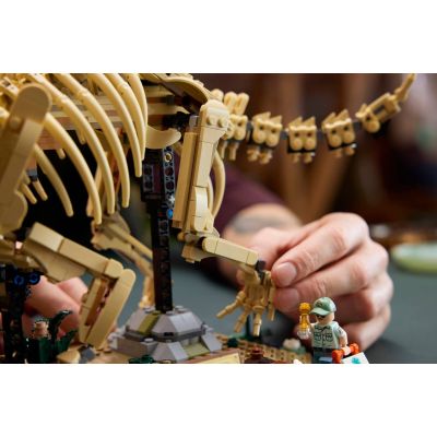 24. LEGO Jurassic World 77985 - Dinosaur Skeletons: Triceratops