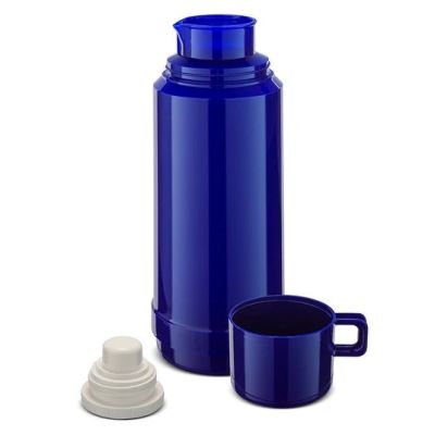 2. ROTPUNKT Glass Thermos, 1.0 l, HYPERBLUE (GRA