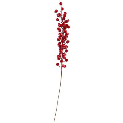 2. DECORATIVE BRANCH 60 CM RED
