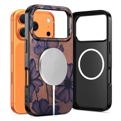 2. Tech-Protect Lamano MagSafe case for iPhone 17 Pro - brown-purple