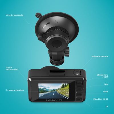 3. LAMAX T3 video recorder