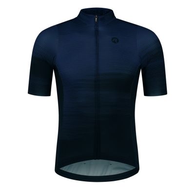 Rogelli GLITCH Men's T-Shirt Black and Blue 2XL