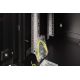 34. Digitus Unique 19" 7U wall-mounted network cabinet, 600x450, glass door, black, undivided, assembled, 100kg
