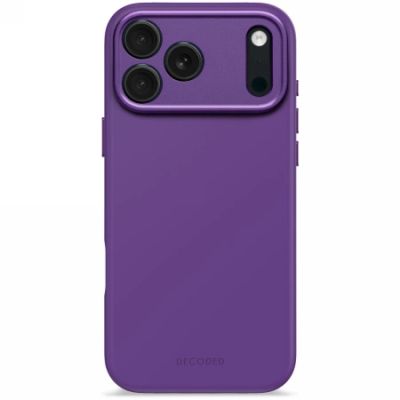 Decoded AntiMicrobial Silicone Backcover MagSafe Case for iPhone 17 Pro Max - Purple