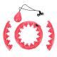 9. FH01 RED HULA HOP WITH WEIGHT
