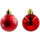 13. SAFE PLASTIC BALL FORM SANTA CLAUS CHRISTMAS TREE 10 PCS MICA