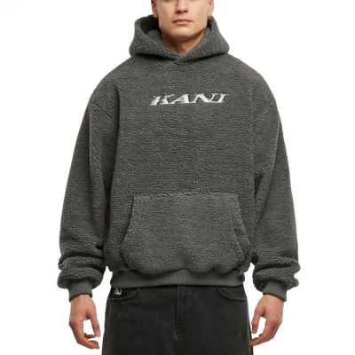 2. Karl Kani Men's Teddy Hoodie PD00007584
