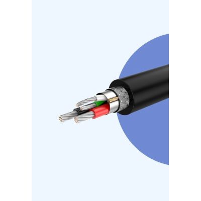 9. Ugreen US289 60138 micro USB / USB-A cable 2m - black