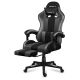 20. Huzaro Force 4.7 Grey Mesh Gaming Chair