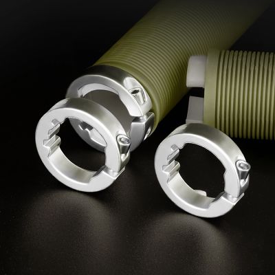 2. Rockbros Bike Grips Anti-Slip Twist Grips - Green