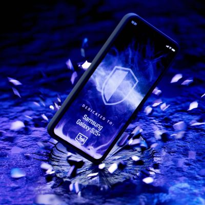 4. 3mk Smoke MagCase for Samsung Galaxy S25+ - Black