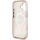 7. Karl Lagerfeld IML Choupette Sketch Logo MagSafe iPhone 17 Case - Pink