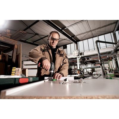 3. Metabo POWERMAXX BS BASIC 1400 RPM Central Locking 800 g Black, Red