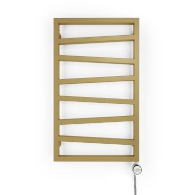 TOWEL HEATER EL. ZIGZAG+MOA ANODIC GOLD