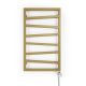 TOWEL HEATER EL. ZIGZAG+MOA ANODIC GOLD