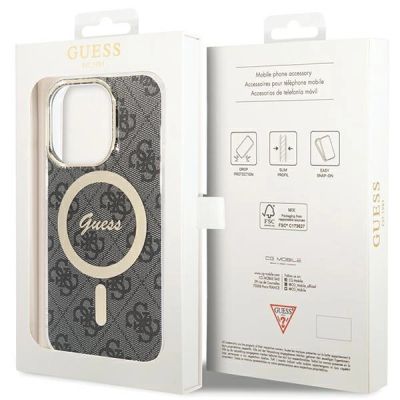 7. Guess IML 4G MagSafe case for iPhone 15 Pro - black