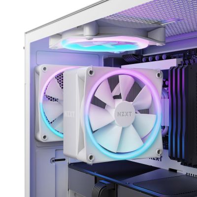 4. NZXT T120 RGB Processor Air Cooler 12cm White 1 pc.
