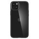 6. Spigen Crystal Hybrid iPhone 15 Plus Case - Clear Black