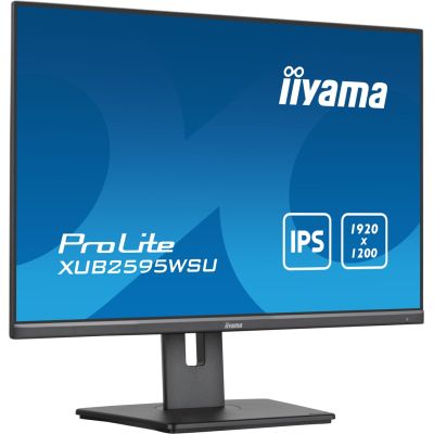 4. iiyama ProLite XUB2595WSU-B5 computer monitor 63.5 cm (25") 1920 x 1200 px WUXGA LED Black