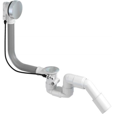 Bathtub siphon with automatic stopper