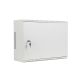 6. Lanberg rack cabinet, wall-mounted, 19" 4U+3U, 540x200, low-profile, gray (assembled)