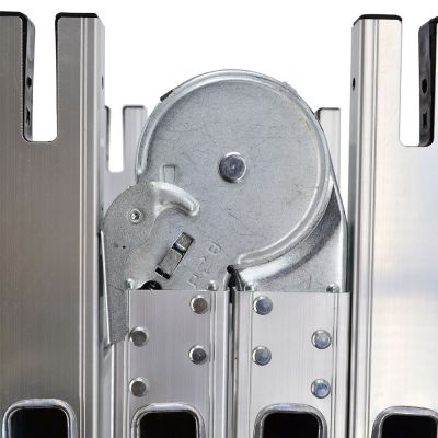 6. AWTOOLS Multifunctional aluminum ladder 4x3