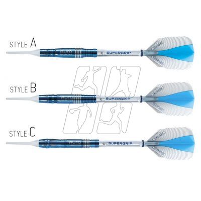 9. Darts Harrows Aura 95% Softip HS-TNK-000013240