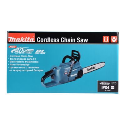 15. Makita UC015GT101 Chainsaw Black, Blue