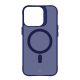 19. 3mk Smoke MagCase for iPhone 16 Pro - Blue-Translucent
