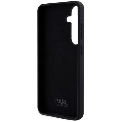 7. Karl Lagerfeld Silicone Ikonik case for Samsung Galaxy S24+ - black