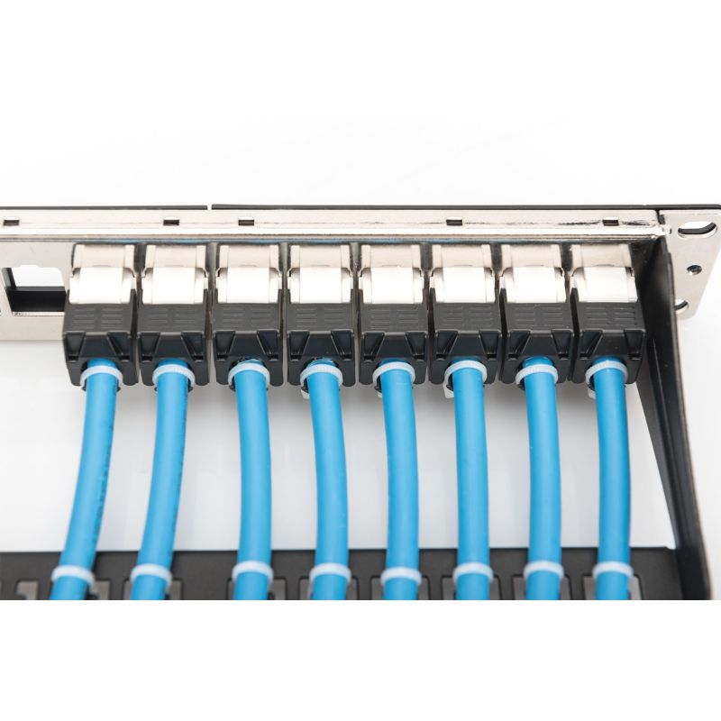 15. DIGITUS installation cable cat.6A, U/UTP, Eca, AWG 23/1, LSOH, 305m, blue, carton